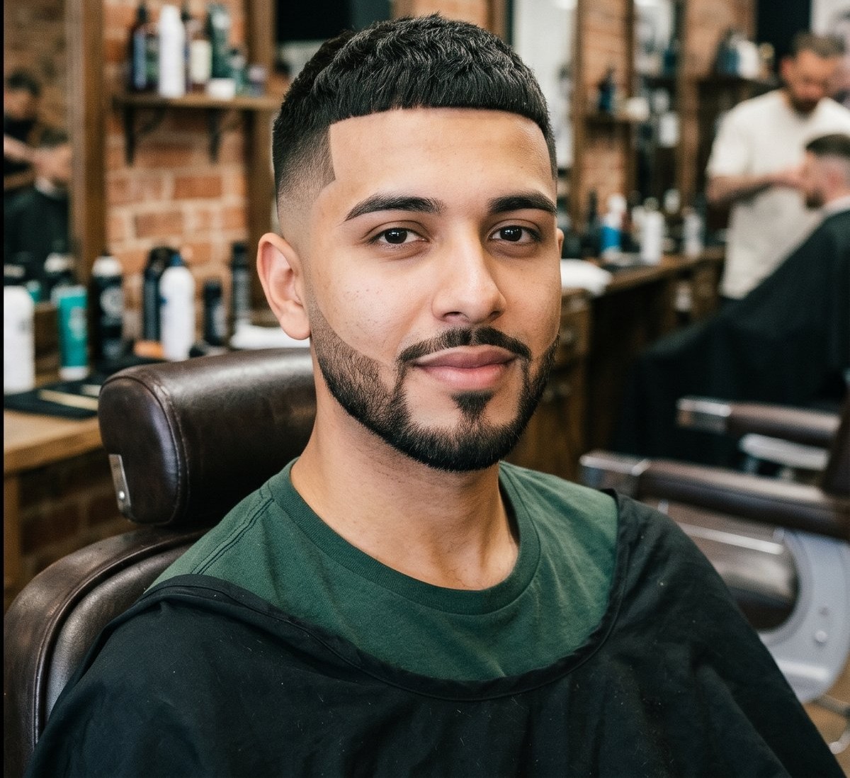 After — fresh fade